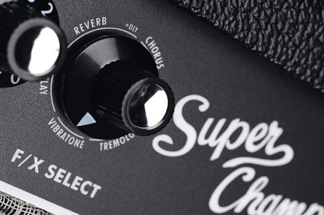 A useful selection of onboard effects is available